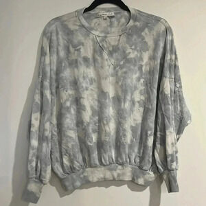 💚 Young, Fabulous & Broke - tie dyed Sweatshirt - soft and cozy - XSmall